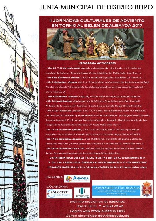 II Jornadas albayda Cartel Municipal