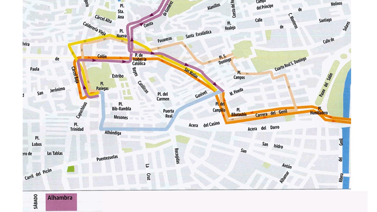 Sabado santo mapa